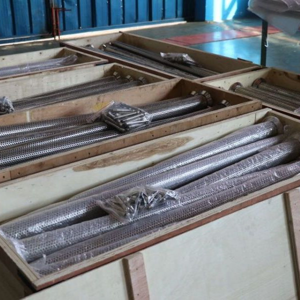 不锈钢5英寸钻杆滤网 泥浆过滤管 钻杆滤子 Drill pipe screens